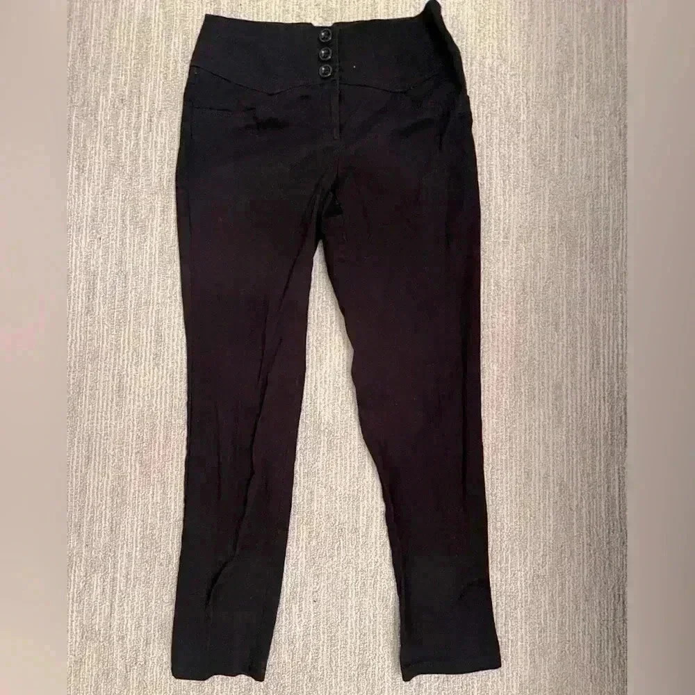 DAZZ MEDIUM BLACK DRESS SLACK PANTS